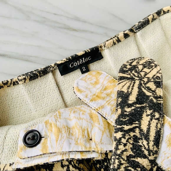 Anthropologie•Cotélac•Size 2•NWOT•Paper Bag Waist Skirt•Reversible Tie Belt🌼 - Picture 13 of 15